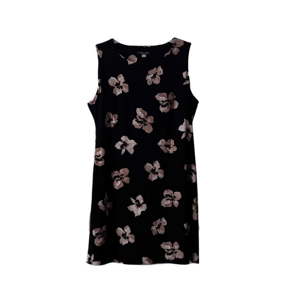 Women Tommy Hilfiger Black Floral Dress- Size 16